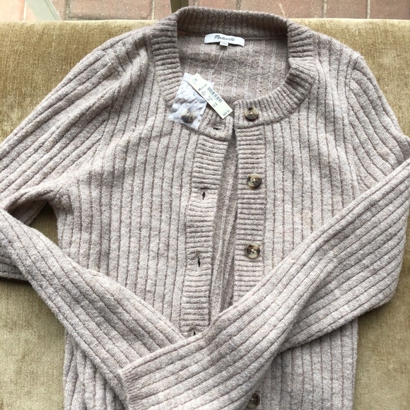 shrunken cardigan sweater